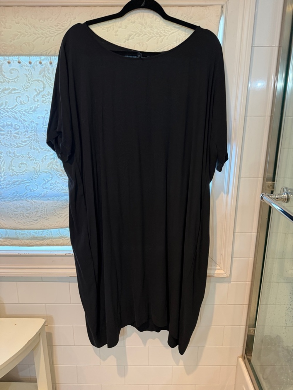 Eileen Fisher crepe tee shirt dress - Picture 2 of 5